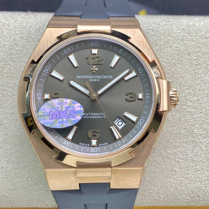 Replica Vacheron C0nstan1n Overseas 42MM 1:1 Best Edition MKS Factory Rose Gold