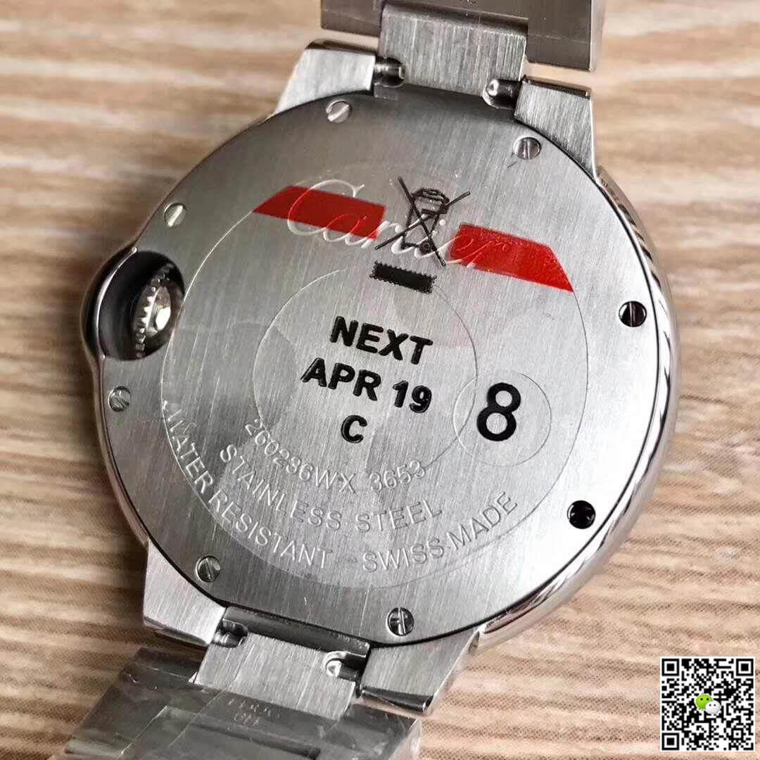 Replica Ballon Bleu De Ca*t1er 33 W6920084 V6 Factory 1:1 Best Edition Swiss Ronda Quartz
