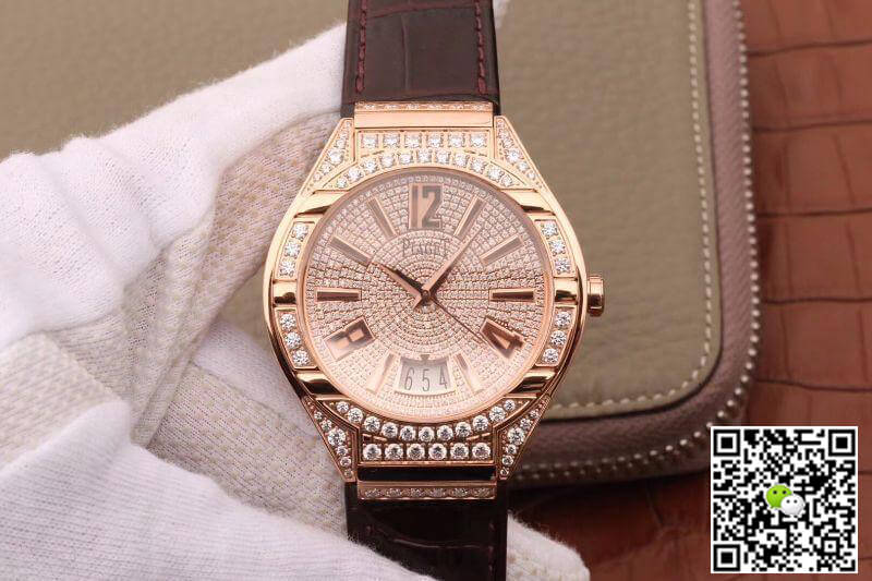 Replica Piaget Polo MKS Factory 1:1 Best Edition Swiss ETA9015 to 800P 18K Rose-gold Plated