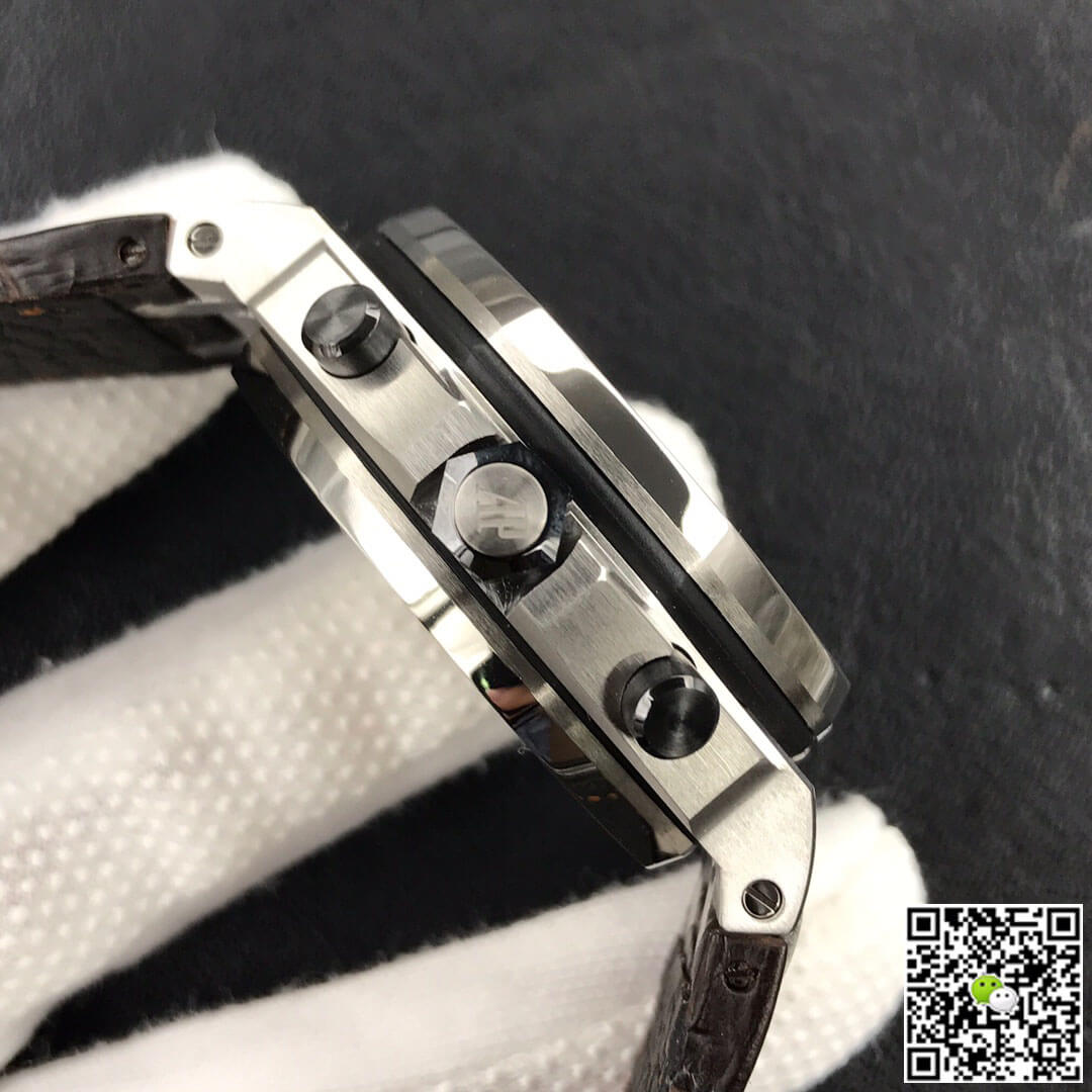 Replica Audemars P1g*et Royal Oak Offshore 26470ST.OO.A820CR.01 1:1 Best Edition JF Factory Brown Dial