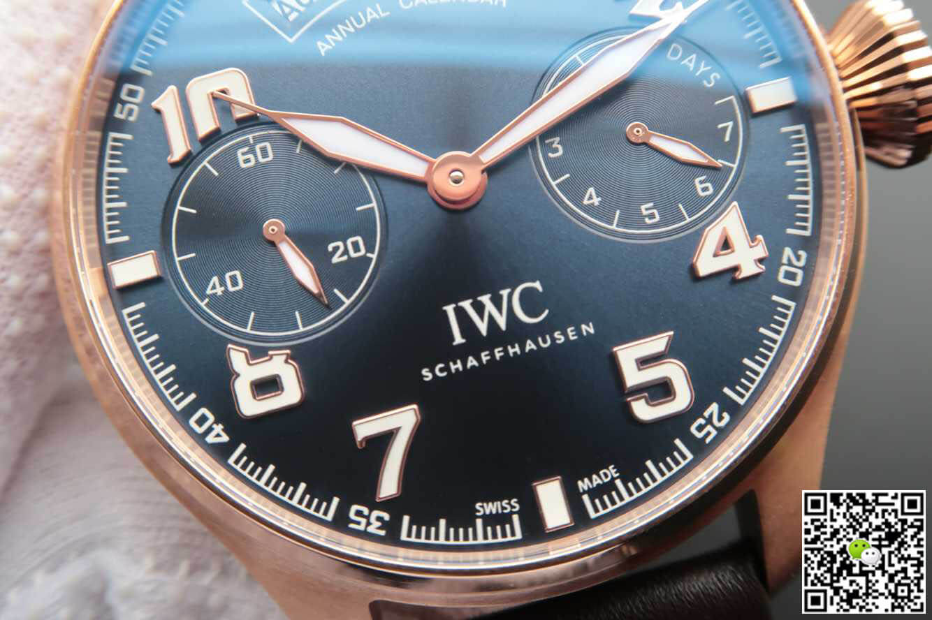 Replica IWC Pilot IW502701 1:1 Best Edition ZF Factory Blue Dial
