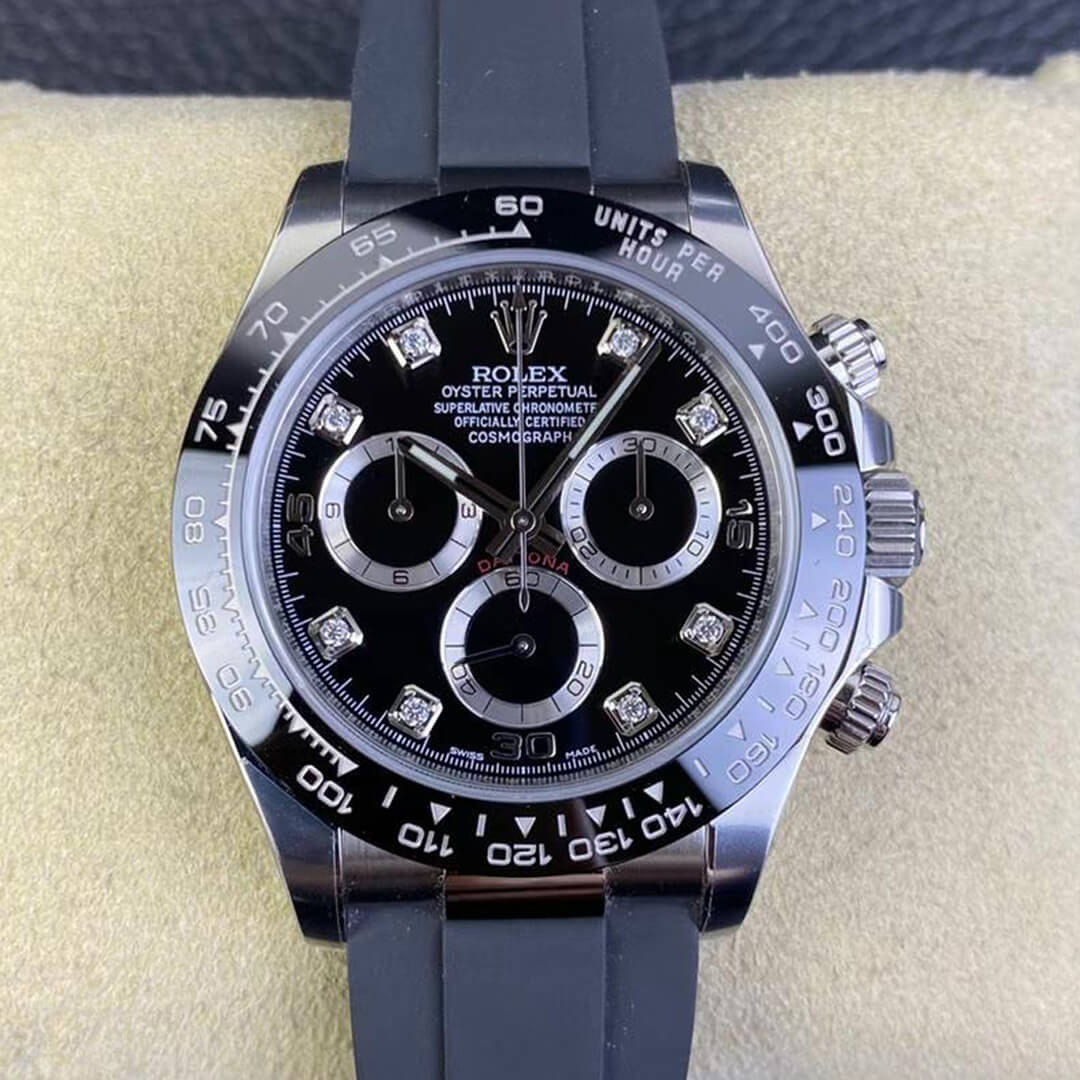 Replica R01ex Cosmograph Daytona M116519LN-0025 1:1 Best Edition Clean Factory Black Dial