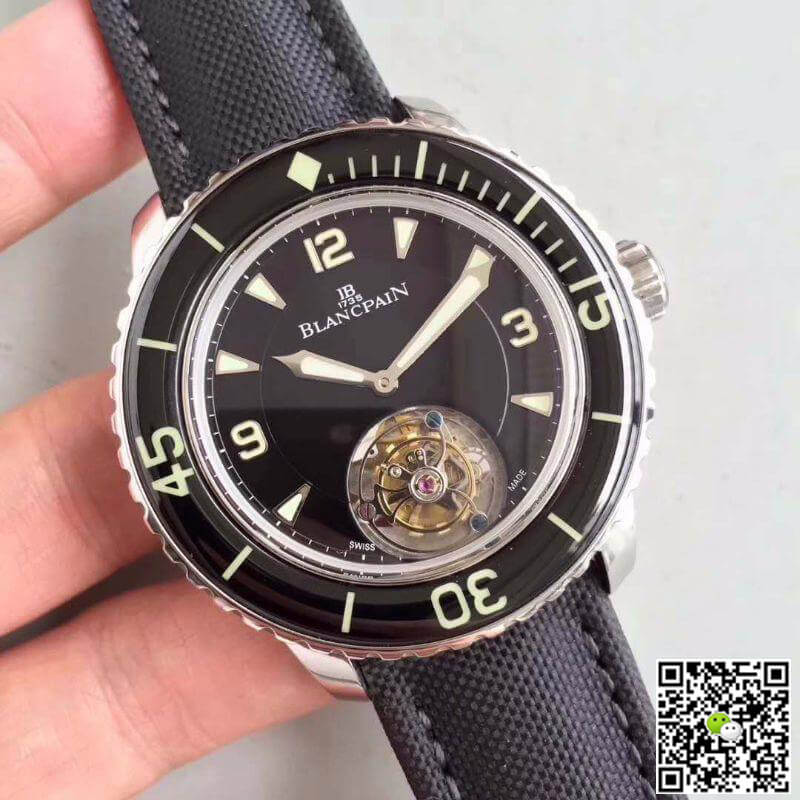 Replica Blancpain Fifty Fathoms Tourbillon 1:1 Best Edition Swiss Tourbillon
