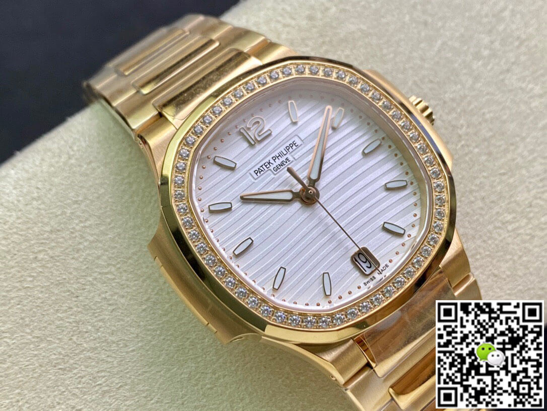 Replica Pat*k Phi1i*pe Nautilus Ladies 7118/1200R-001 1:1 Best Edition 3K Factory Rose Gold