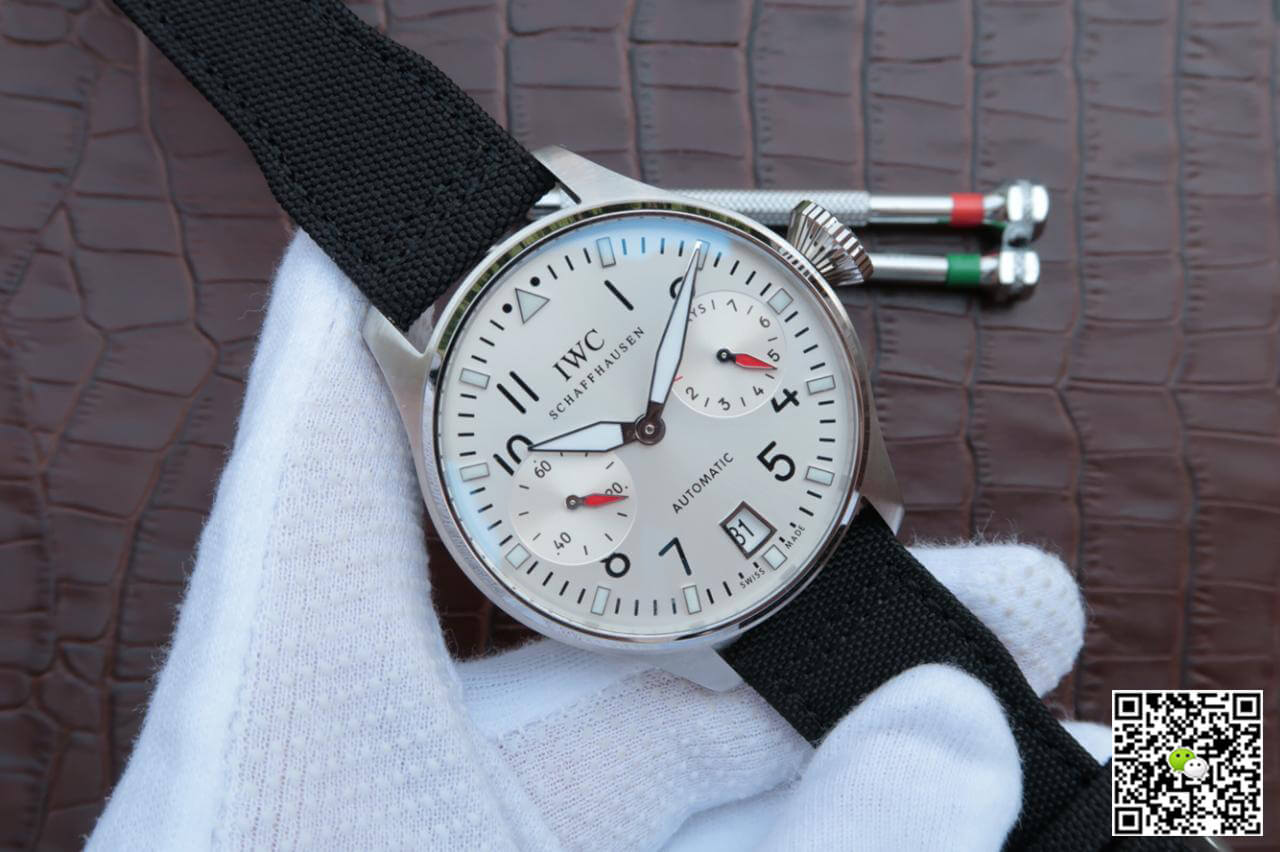 Replica IWC Pilot 3777 Limited Edition 1:1 Best Edition ZF Factory White Dial