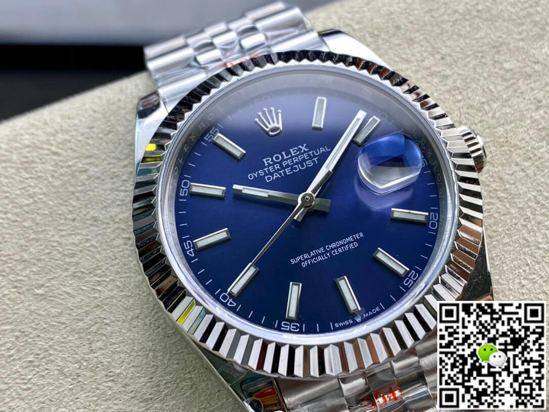 Replica R01ex Datejust M126334-0002 1:1 Best Edition GM Factory Blue Dial