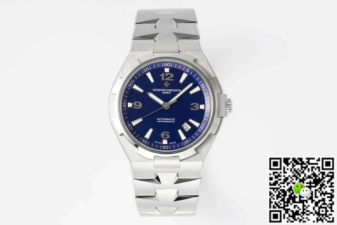 Replica Vacheron C0nstan1n Overseas 47040 1:1 Best Edition PPF Factory Stainless Steel Strap