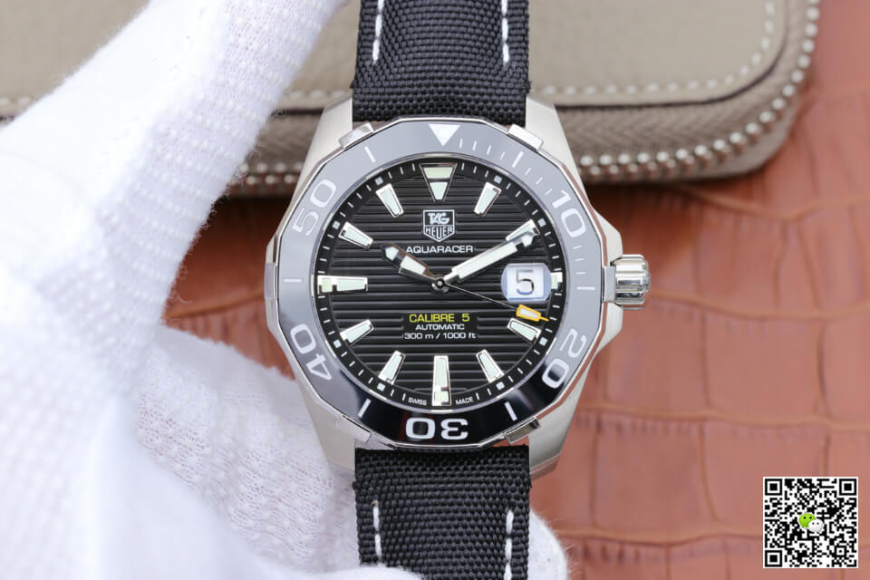 Replica Tag Heuer Aquaracer 300M WAY211A.FC6362 1:1 Best Edition V6 Factory Black Dial