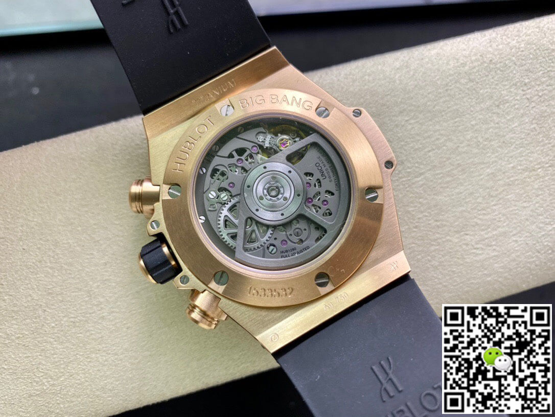 Replica Hublot BIG BANG 421.OX.1180.RX.1104 1:1 Best Edition ZF Factory Skeleton Dial