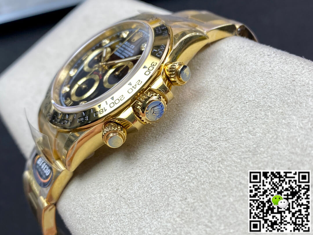 Replica R01ex Daytona M116508-0016 1:1 Best Edition BT Factory Black Dial