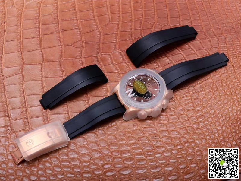 R01ex Daytona Replica M116515LN-0041 1:1 Best Edition Noob Factory Chocolate Dial Swiss ETA4130