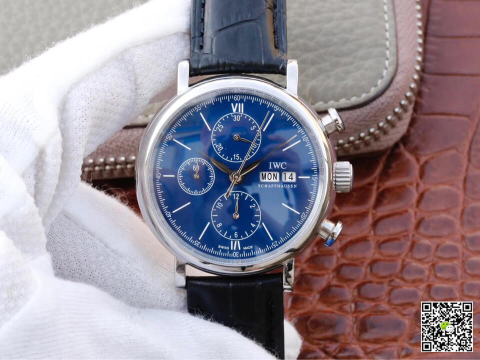 Replica IWC Portofino 150th Anniversary Special Edition IW391023 1:1 Best Edition ZF Factory Blue Dial
