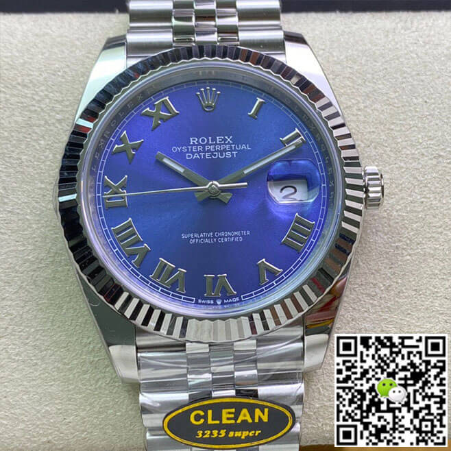 Replica R01ex Datejust M126334-0026 1:1 Best Edition Clean Factory Blue Dial