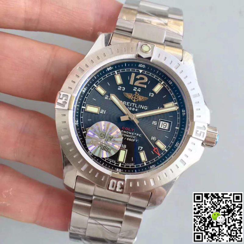 Replica Breitling Colt Automatic A1738811-BD44-173A GF Factory 1:1 Best Edition Swiss ETA2824-2