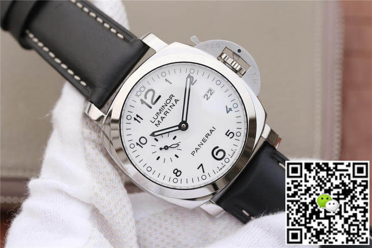 Pa*e*a1 Replica Luminor 1950 PAM00499 1:1 Best Edition VS Factory White Dial