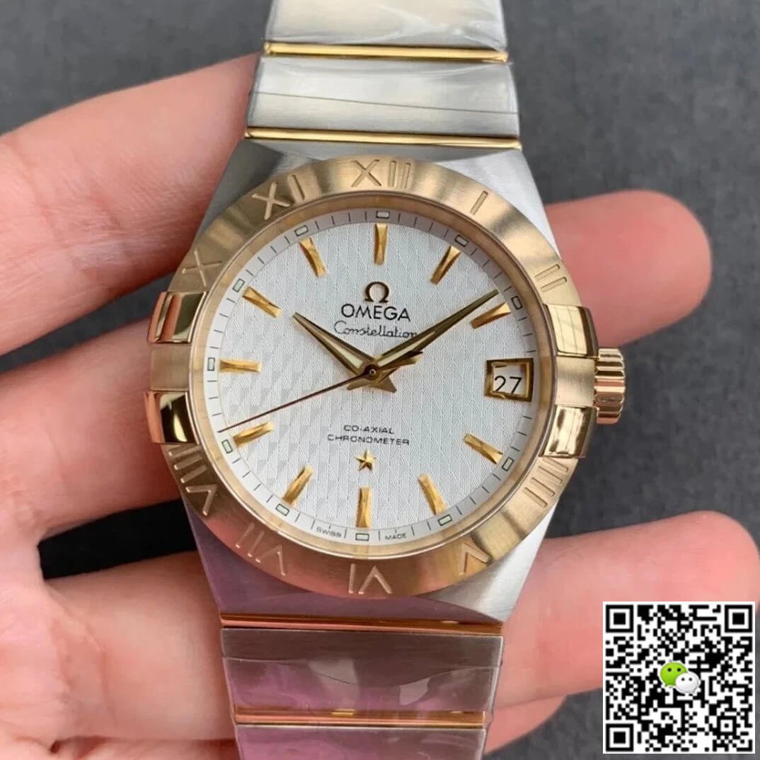 Replica 0me*ga Constellation 123.20.38.21.02.006 1:1 Best Edition VS Factory Silver Dial