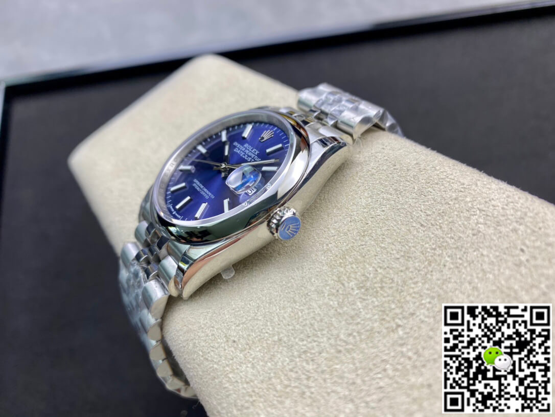 Replica R01ex Datejust M126200-0006 1:1 Best Edition EW Factory Blue Dial