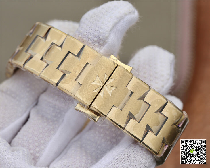 Replica Vacheron C0nstan1n Overseas 49150 1:1 Best Edition TWA Factory 18K Yellow Gold