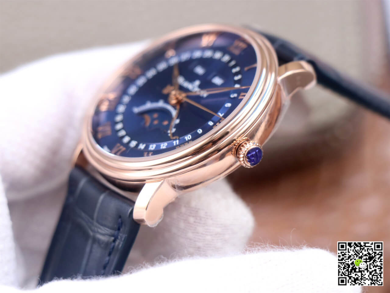 Replica Blancpain Villeret 6654-3640-55 1:1 Best Edition OM Factory V3 Rose Gold