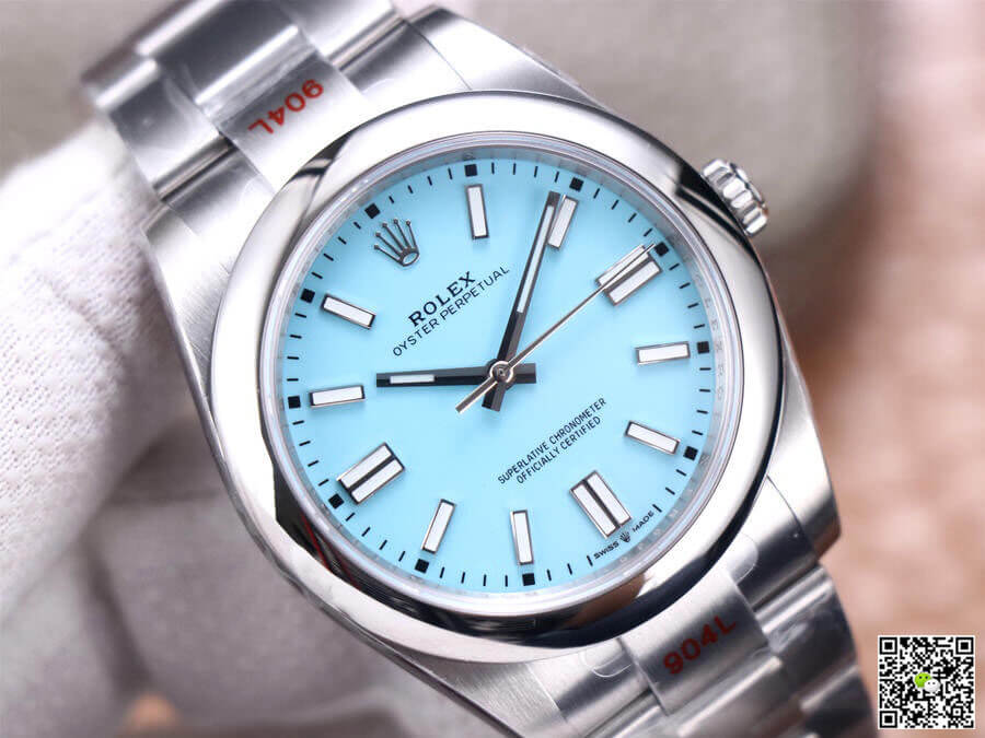 Replica R01ex Oyster Perpetual M124300-0006 1:1 Best Edition EW Factory Stainless Steel
