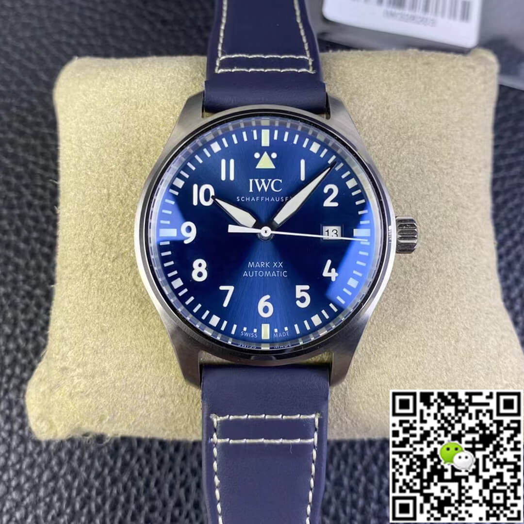 Replica IWC Pilot IW328203 1:1 Best Edition M+ Factory Blue Dial