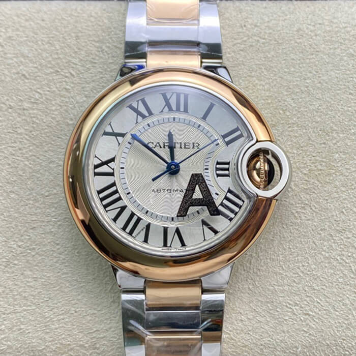 Replica Ballon Bleu De Ca*t1er W2BB0023 33MM 1:1 Best Edition V6 Factory Rose Gold