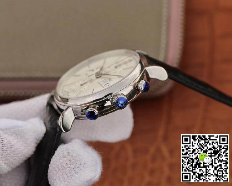 Replica IWC Portofino Chronograph 42mm Multi-function IW391022 ZF Factory 1:1 Best Edition Swiss ETA7750 Silver Marker and Pointers