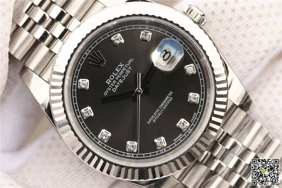 Replica R01ex Datejust M126334-0006 1:1 Best Edition EW Factory Grey Dial