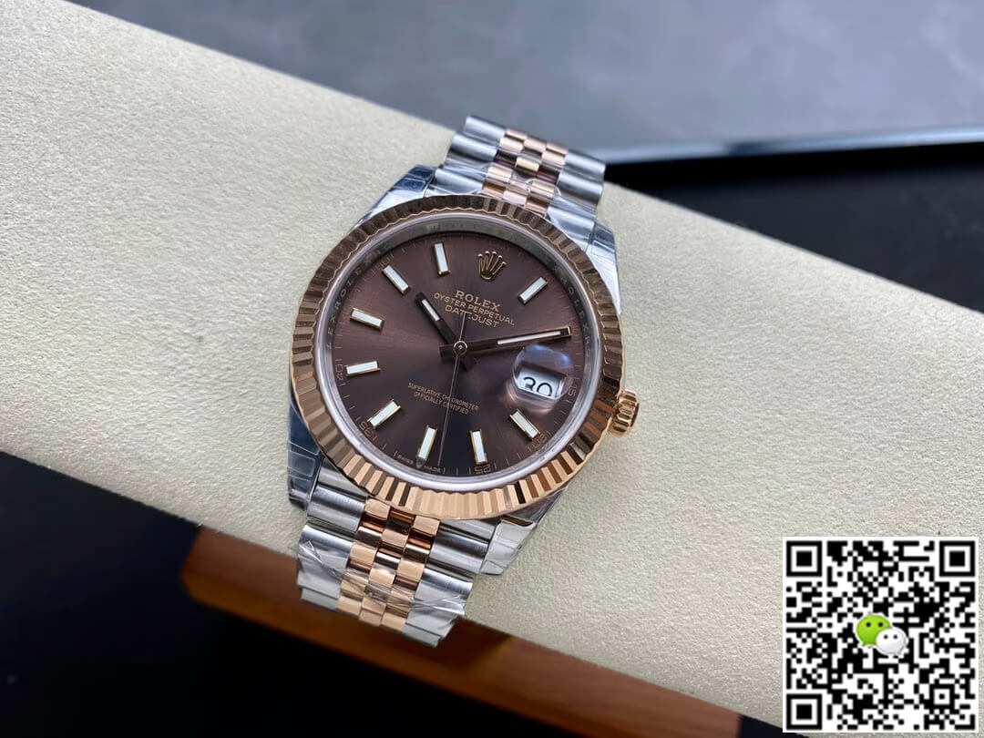 Replica R01ex Datejust M126331-0002 1:1 Best Edition VS Factory Brown Dial