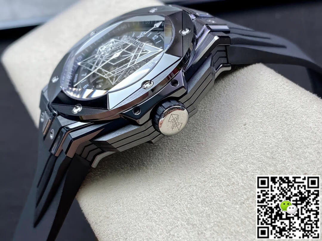 Replica Hublot Big Bang Sang Bleu II 418.CX.1114.RX.MXM20 1:1 Best Edition BB Factory Black Ceramics