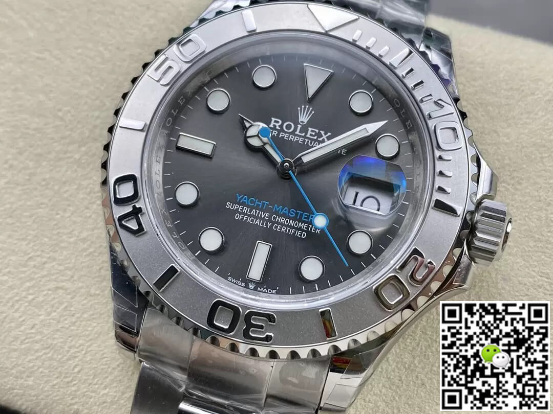 Replica R01ex Yacht Master M126622-0001 40MM 1:1 Best Edition VS Factory Steel Strap
