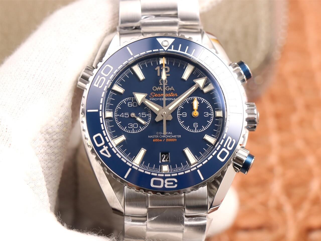 Replica 0me*ga Seamaster 215.30.46.51.03.001 1:1 Best Edition OM Factory V3 Blue Ceramic Bezel
