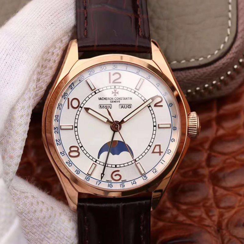 Replica Vacheron C0nstan1n FiftySix Day-Date 4000E/000R-B438 1:1 Best Edition Swiss ETA2460-QCL