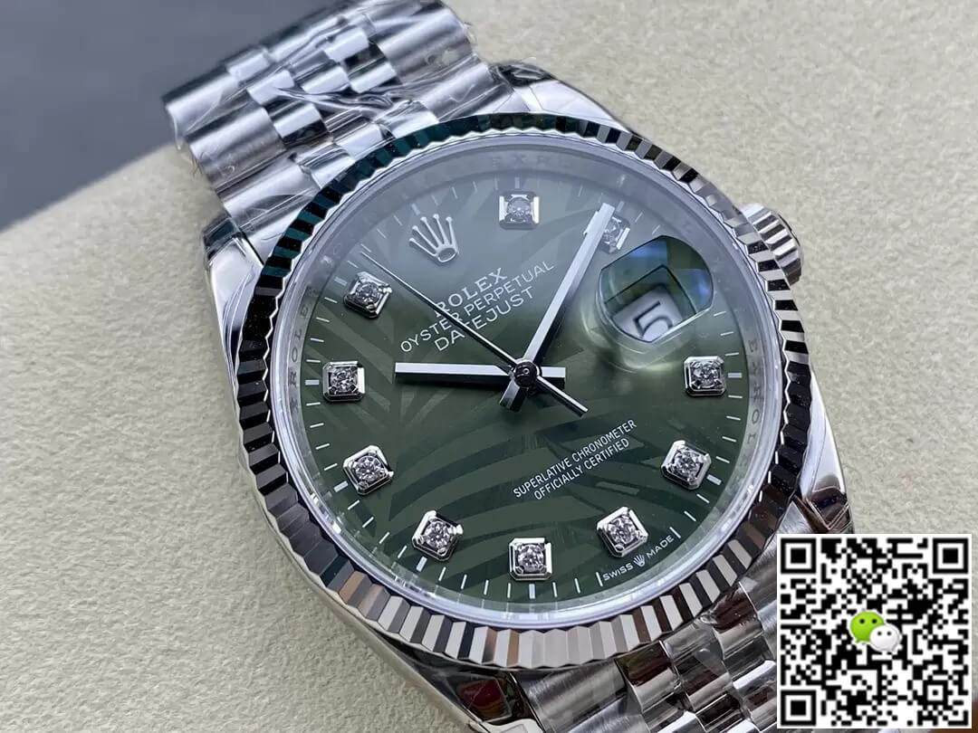 Replica R01ex Datejust M126234-0055 36MM 1:1 Best Edition VS Factory D1am0nd Dial