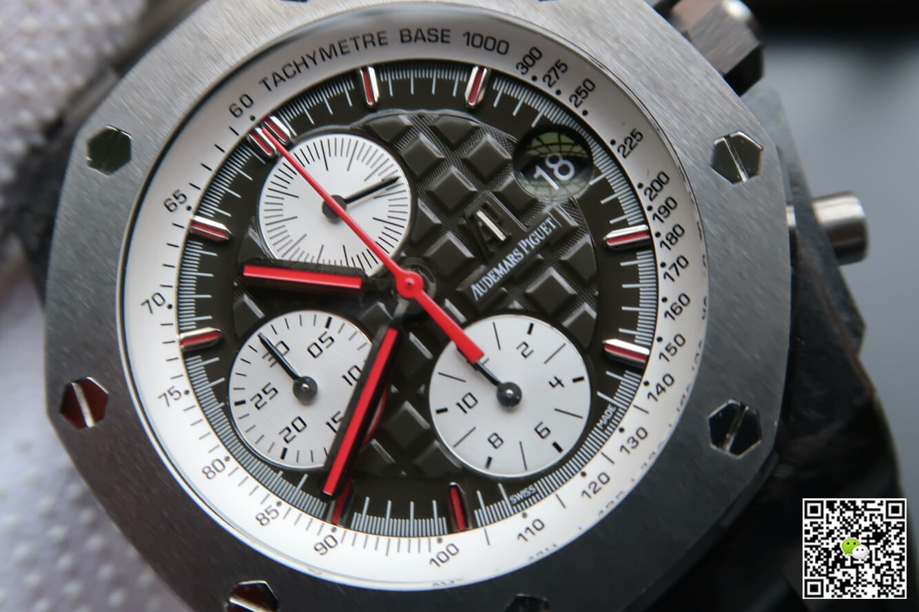 Replica Audemars P1g*et Royal Oak Offshore 26202AU.OO.D002CA.01 1:1 Best Edition JF Factory Dark Grey Dial