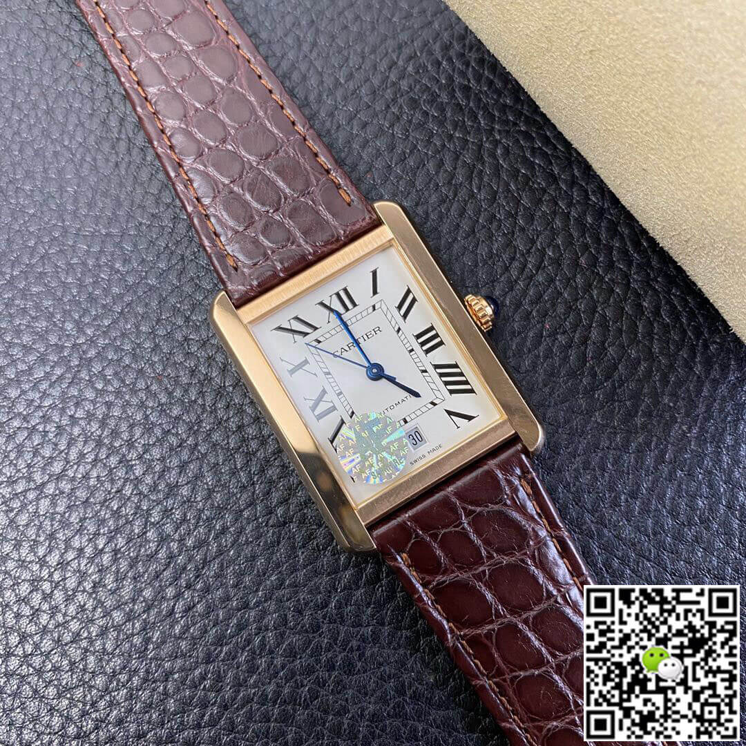 Replica Ca*t1er Tank W5200026 1:1 Best Edition AF Factory Rose Gold Case