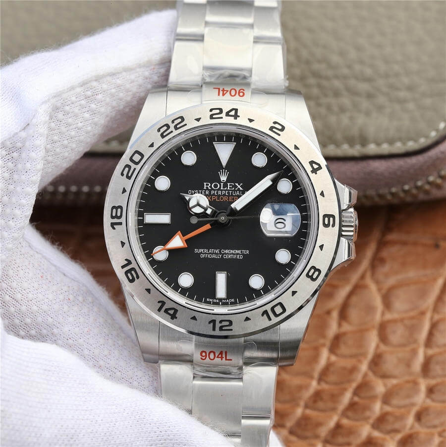 Replica R01ex Explorer M216570-0002 1:1 Best Edition GM Factory V4 Black Dial