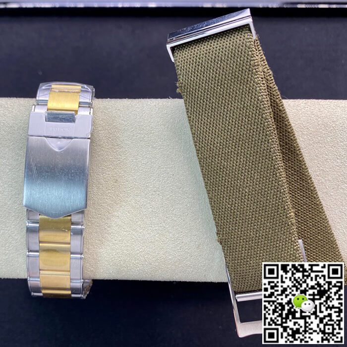 TUDOR Replica Heritage Black Bay M79733N-0002 ZF Factory 1:1 Best Edition Swiss ETA2824-2 Two Tone Stainless Steel Bracelet