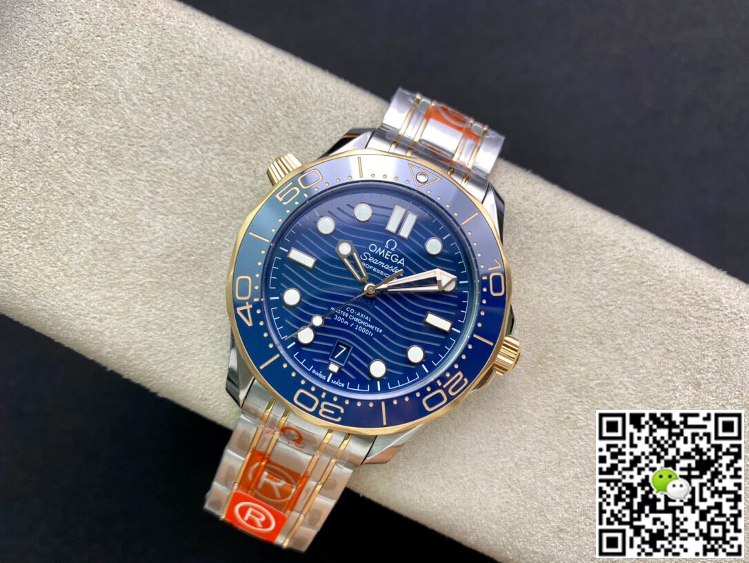Replica 0me*ga Seamaster Diver 300M 210.20.42.20.03.001 1:1 Best Edition OR Factory Blue Dial