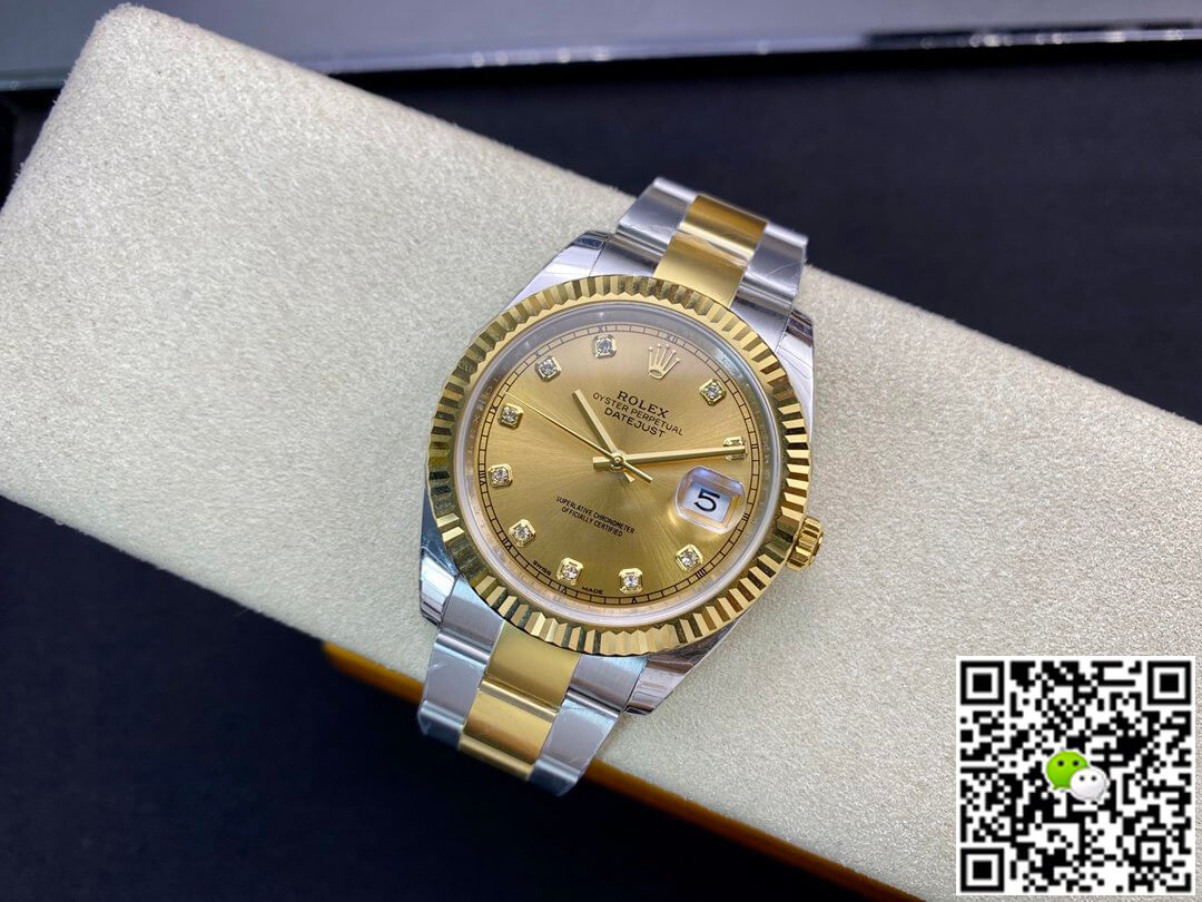 Replica R01ex Datejust M126333-0011 1:1 Best Edition EW Factory Champagne Dial