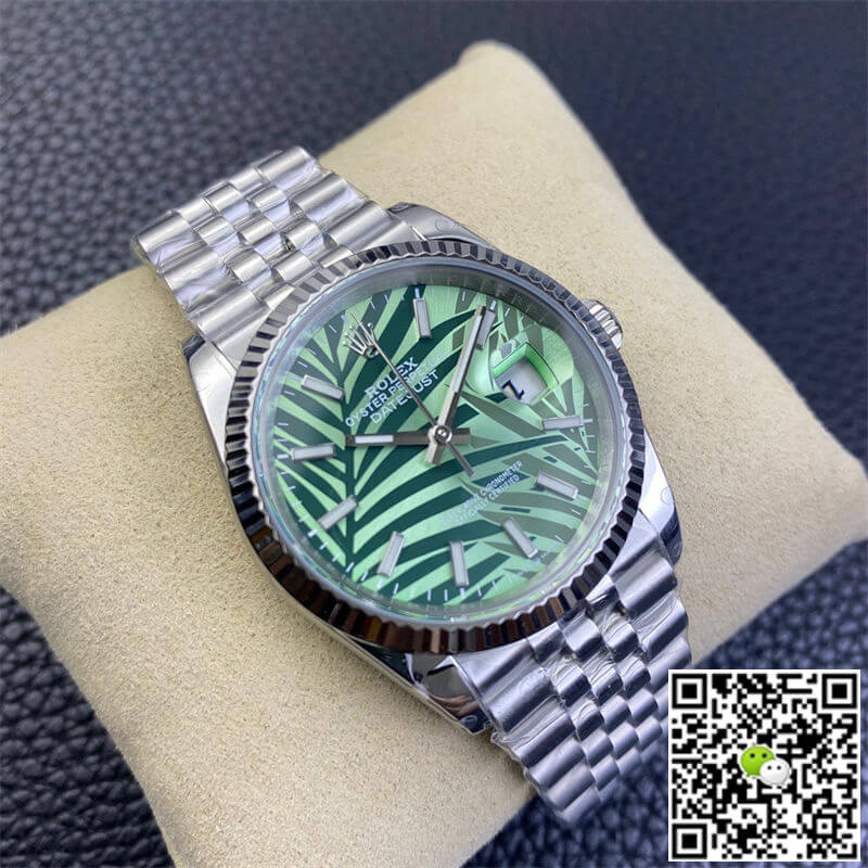 Replica R01ex Datejust M126234-0047 36MM 1:1 Best Edition VS Factory Green Dial