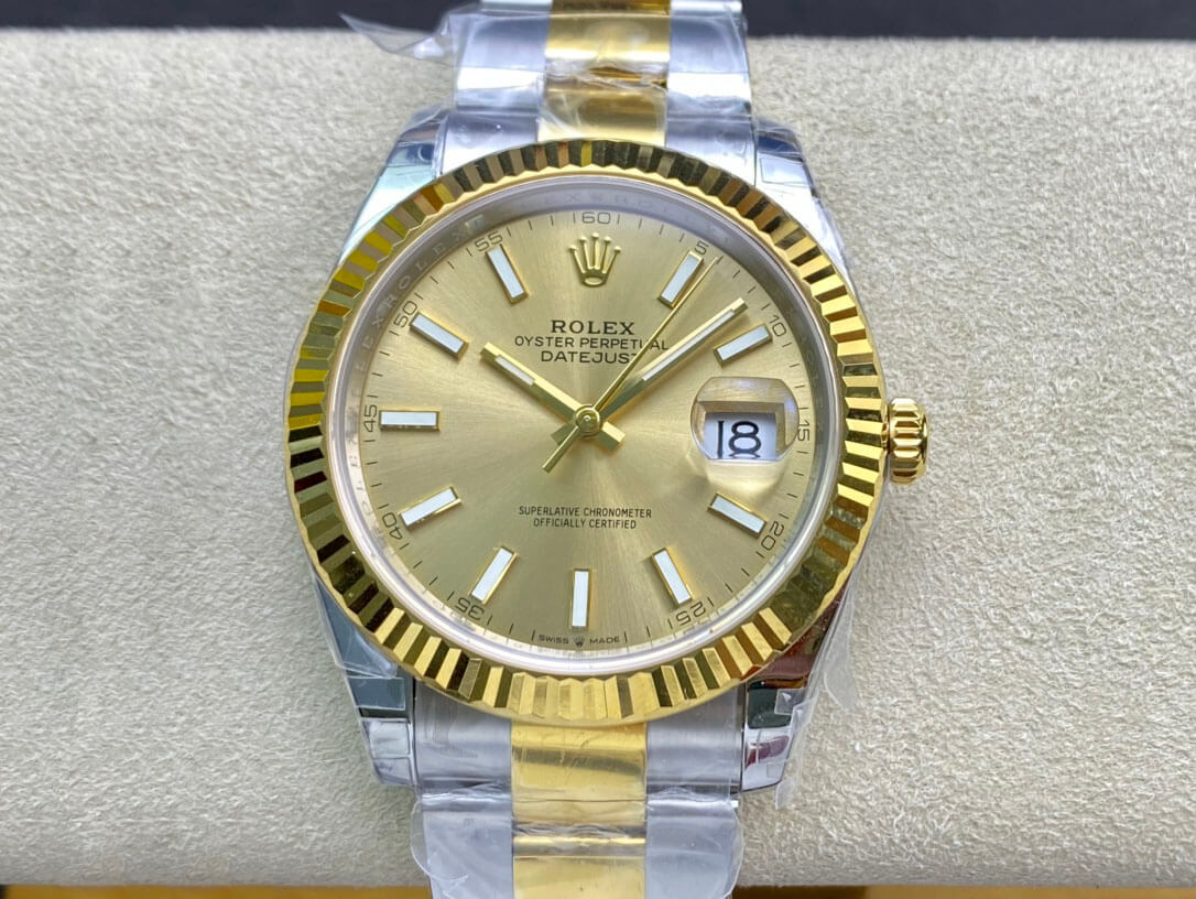 Replica R01ex Datejust M126333-0009 1:1 Best Edition VS Factory Yellow Gold