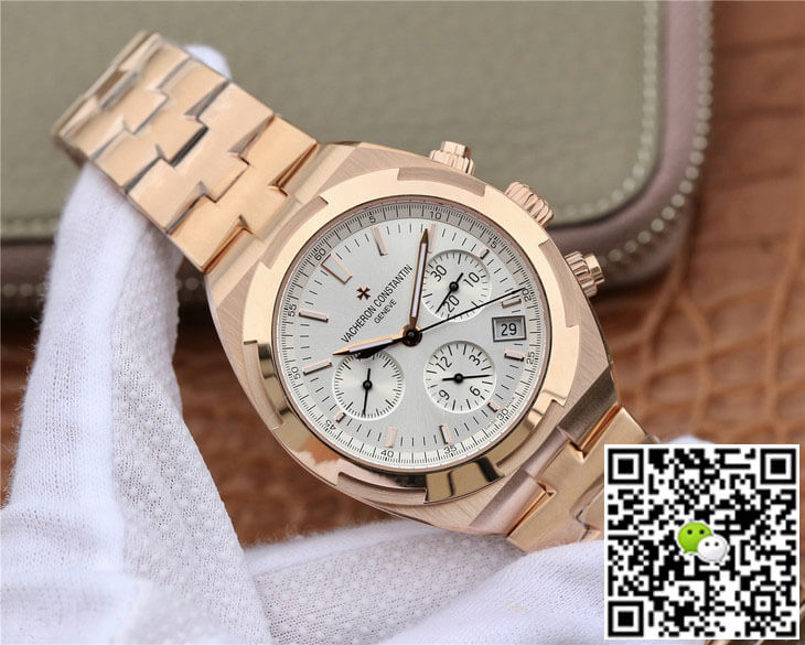 Replica Vacheron C0nstan1n Overseas 5500V/000R-B074 1:1 Best Edition 8F Factory Rose Gold