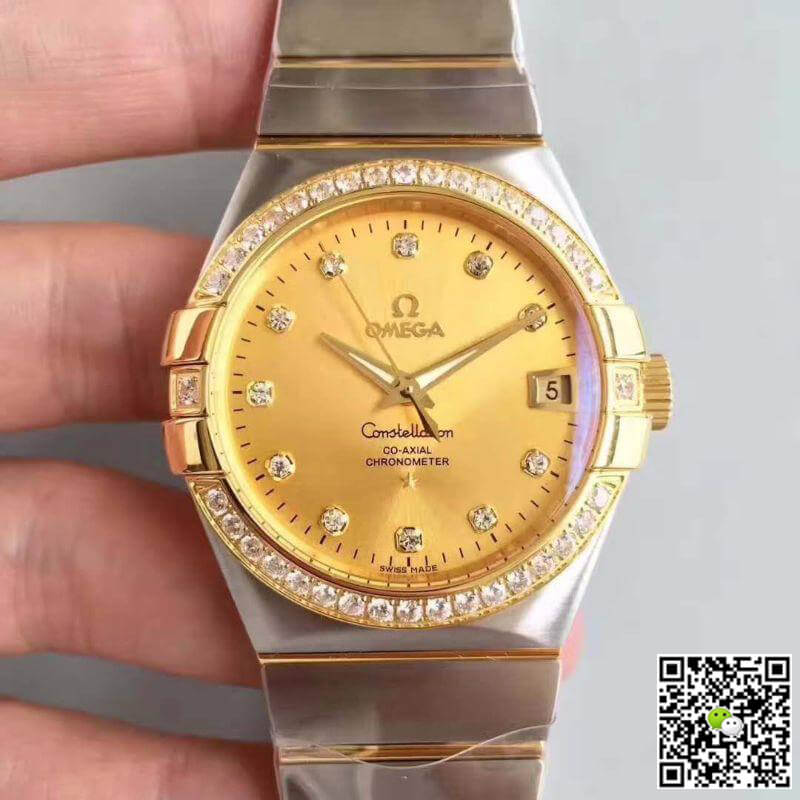 Replica 0me*ga Constellation 123.25.35.20.58.001 3S Factory 1:1 Best Edition Swiss ETA8500