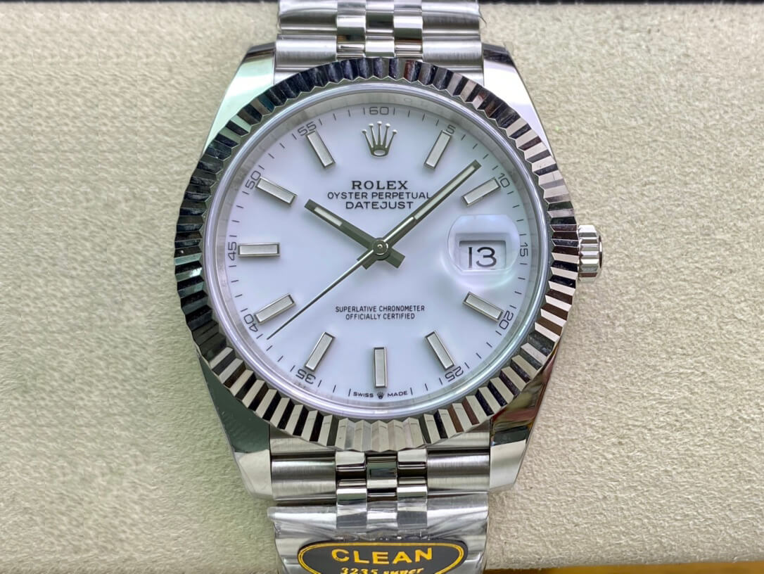 Replica R01ex Datejust M126334-0010 1:1 Best Edition Clean Factory White Dial