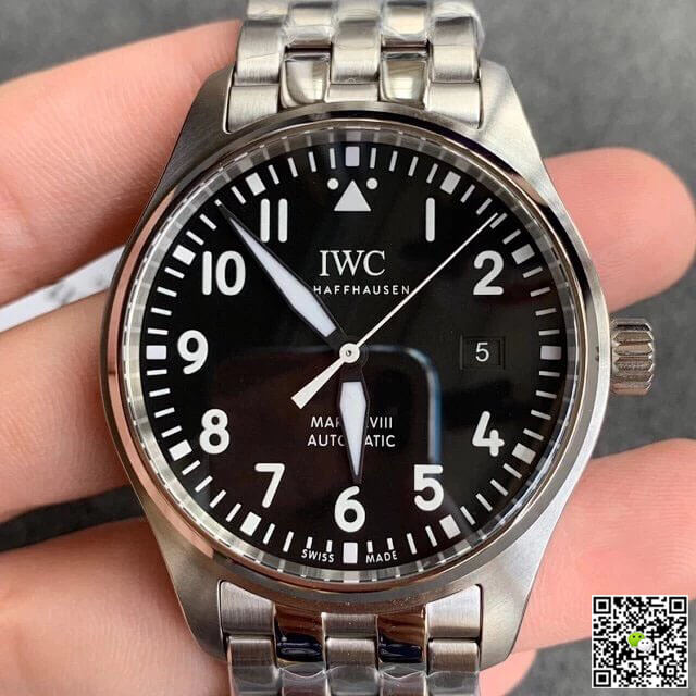 Replica IWC Pilot IW327011 1:1 Best Edition V7 Factory Black Dial