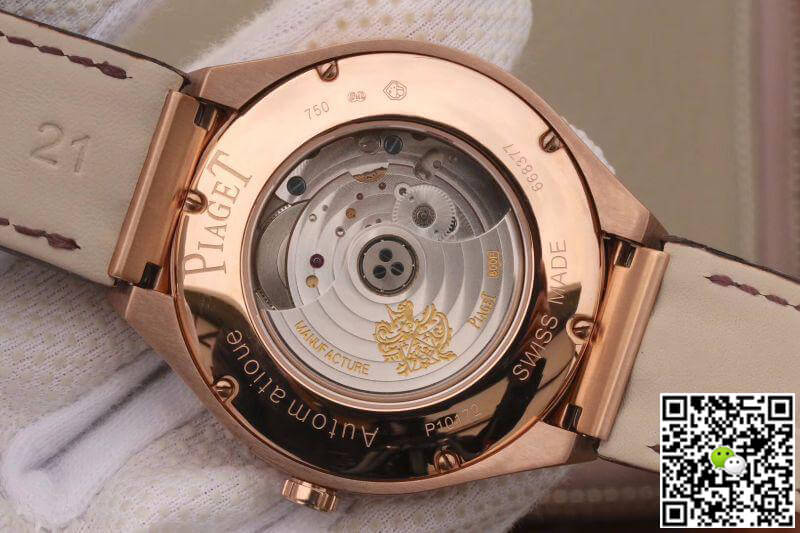 Replica Piaget Polo MKS Factory 1:1 Best Edition Swiss ETA9015 to 800P 18K Rose-gold Plated