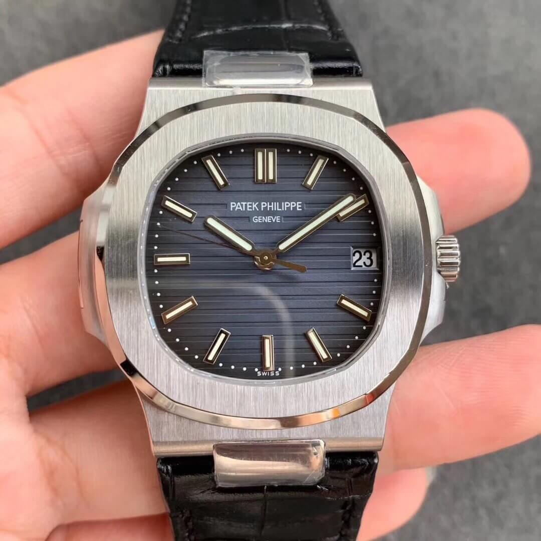 Replica Pat*k Phi1i*pe Nautilus 5711G 1:1 Best Edition PPF Factory V4 Blue Dial Swiss ETA324