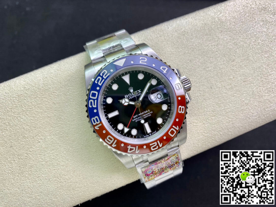 Replica R01ex GMT Master II M126710BLRO-0002 1:1 Best Edition Clean Factory Coke Circle