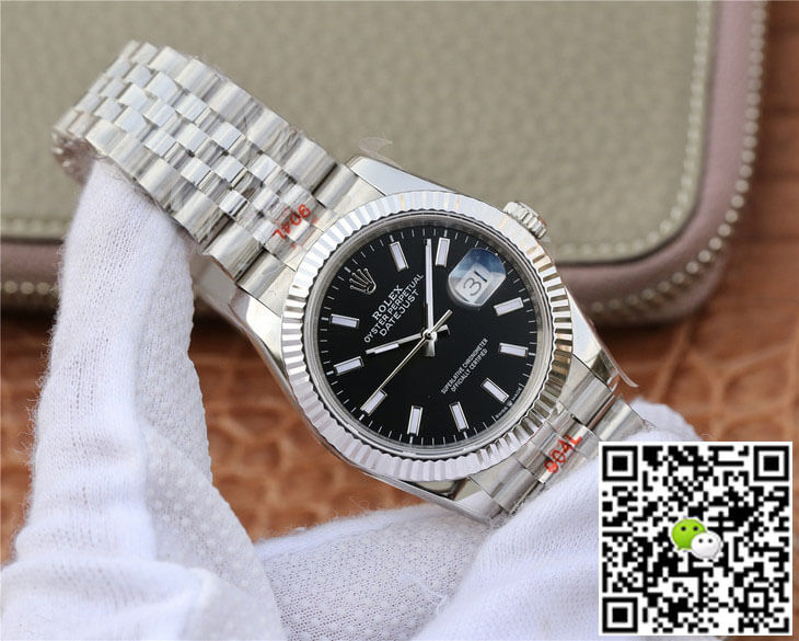 Replica R01ex Datejust M126234-0015 1:1 Best Edition GM Factory Black Dial